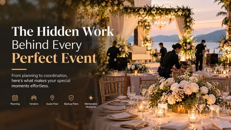 The Hidden Work Behind Every Perfect Event